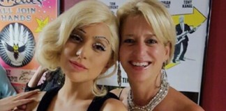 LuAnn de Lesseps and lady gaga