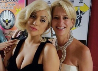 LuAnn de Lesseps and lady gaga