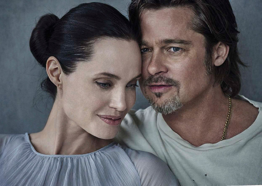 angelina and brad