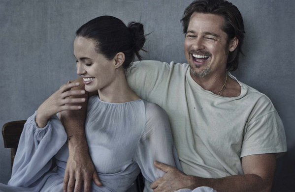 angelina and brad